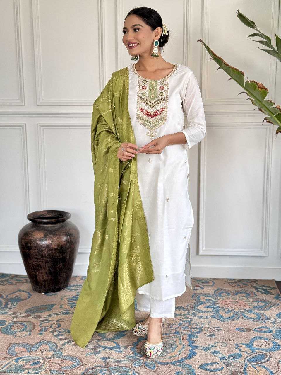 Ynf Viscose KESH529 585 Suits & Dresses Festive Collections Wholesale Ladies Suits Embroidery Suits Party wear suits Rakhi Collections Manufacturer