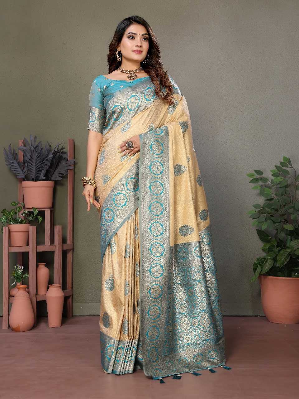 Ynf Viscose RIN144 Jugani Silk Sarees Wholesale Traditional Silk Sarees Designer Silk Sarees Silk Sarees For Weddings Manufacturer