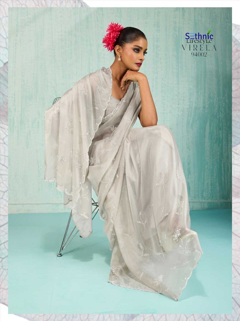Ynf Viscose RIN197 3086 Sarees Wholesale Designer Sarees Party Wear Sarees Bridal Sarees Manufacturer