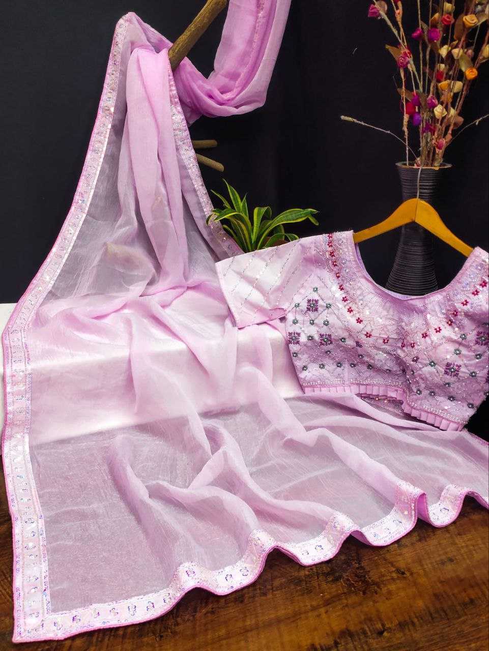 Ynf Crush Silk KESH588 VALMOTI Sarees Wholesale Party Wear Sarees Fancy Sarees Plain Sarees Manufacturer