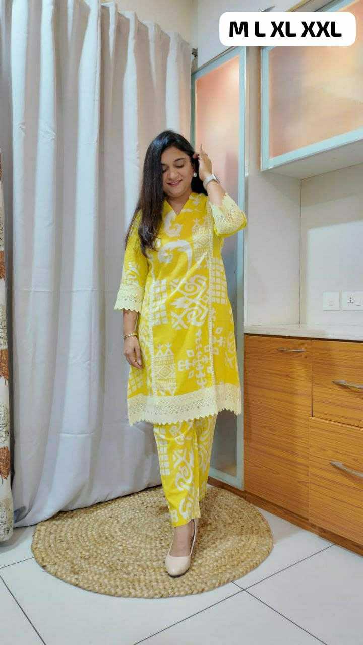 Ynf Cotton KESH613 038 Suits & Dresses Western Wears Festive Collections Wholesale Co-ord Set Casual Dresses Cotton Dresses Manufacturer