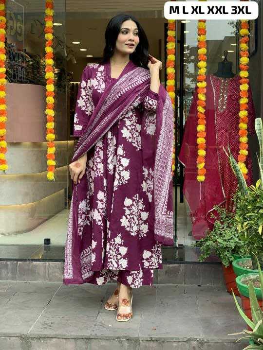 Ynf Cotton KESH613 100 Kurti Plus Size Collections Wholesale Festive Kurtis Printed Kurtis Kurti With Pants Manufacturer