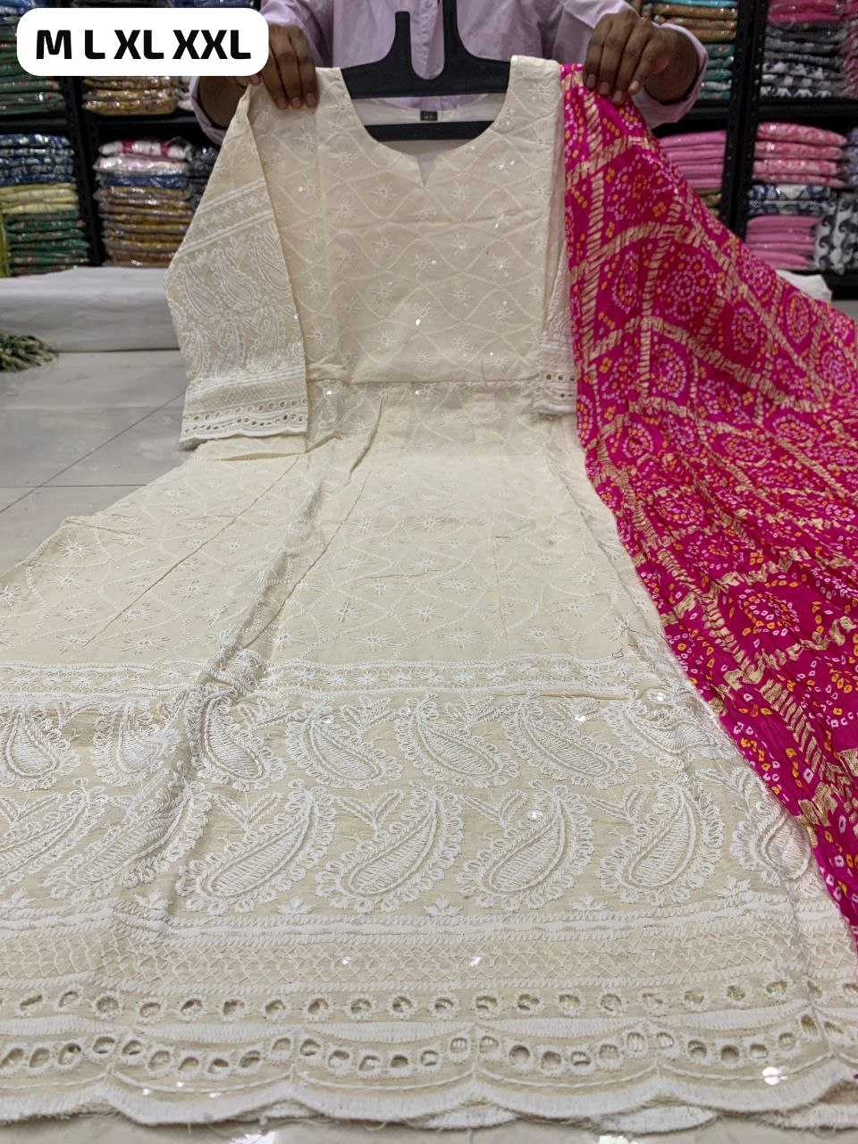 Ynf Cotton KESH613 194 Gowns Festive Collections Wholesale Anarkali Gown Gown With Dupatta Simple Gowns Manufacturer