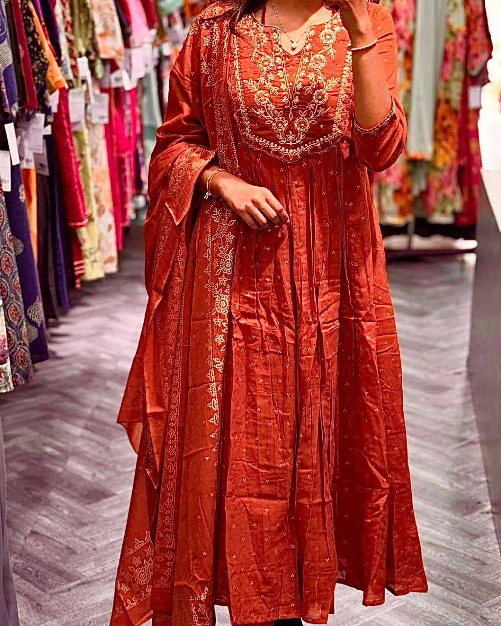 Ynf Cotton KESH613 216 Suits & Dresses Festive Collections Wholesale Cotton Suits Embroidered Suits Printed Dresses Manufacturer
