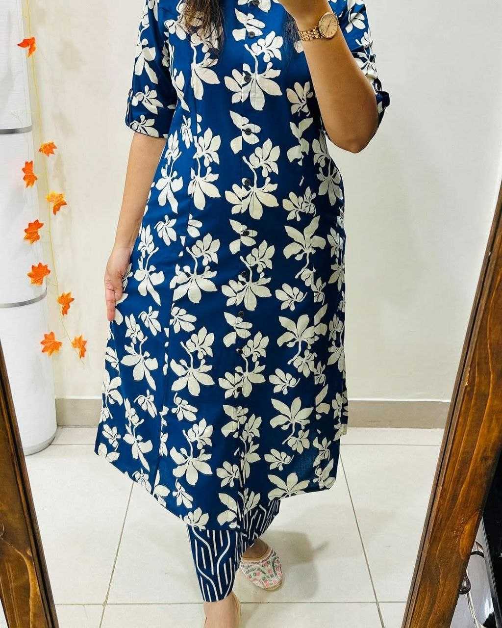 Ynf Cotton KESH613 218 Suits & Dresses Western Wears Festive Collections Wholesale Co-ord Set Printed Dresses Cotton Dresses Manufacturer