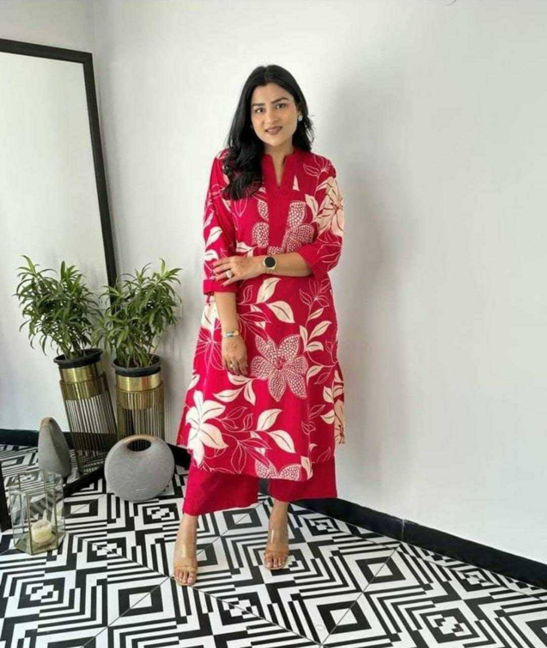 Ynf Cotton KESH613 233 Suits & Dresses Western Wears Festive Collections Wholesale Co-ord Set Printed Dresses Cotton Dresses Manufacturer