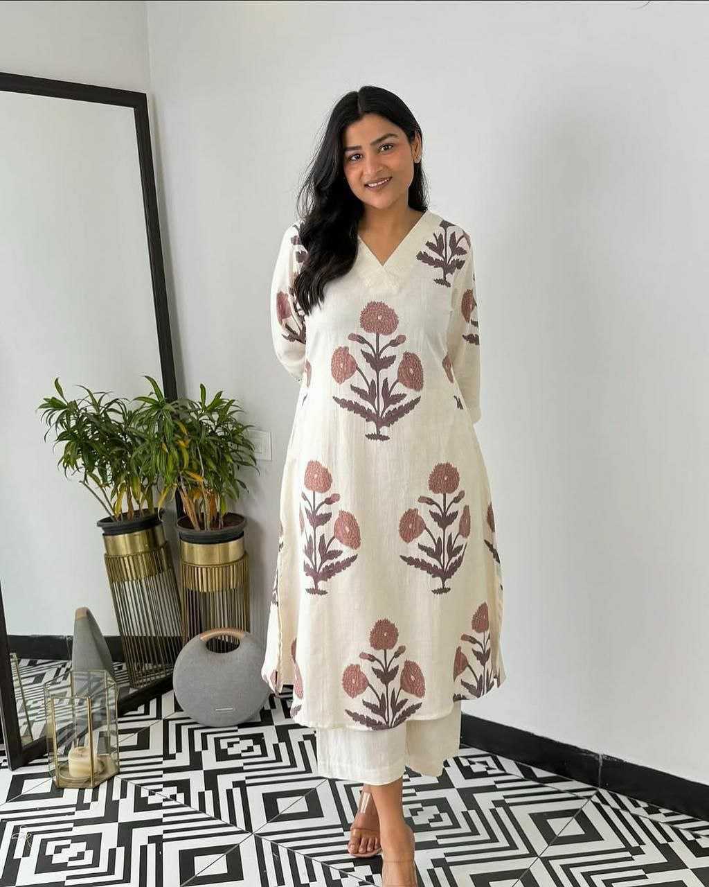 Ynf Cotton KESH613 243 Suits & Dresses Western Wears Festive Collections Wholesale Co-ord Set A-Line Suits Printed Dresses Manufacturer
