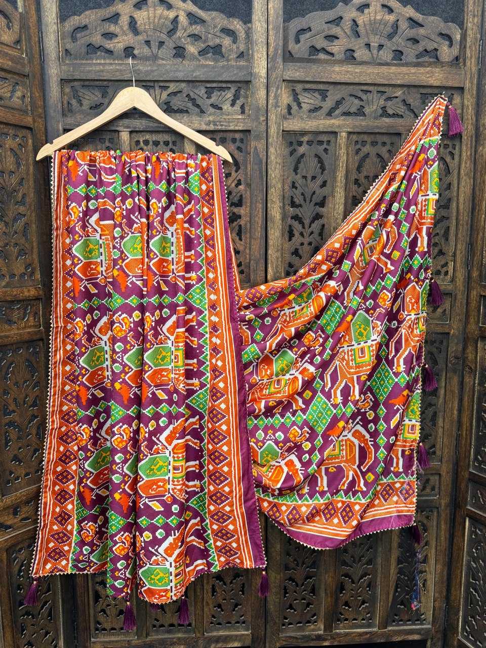 Ynf Dola Silk RIN119 5107 Duppatas Wholesale Printed Duppata Manufacturer