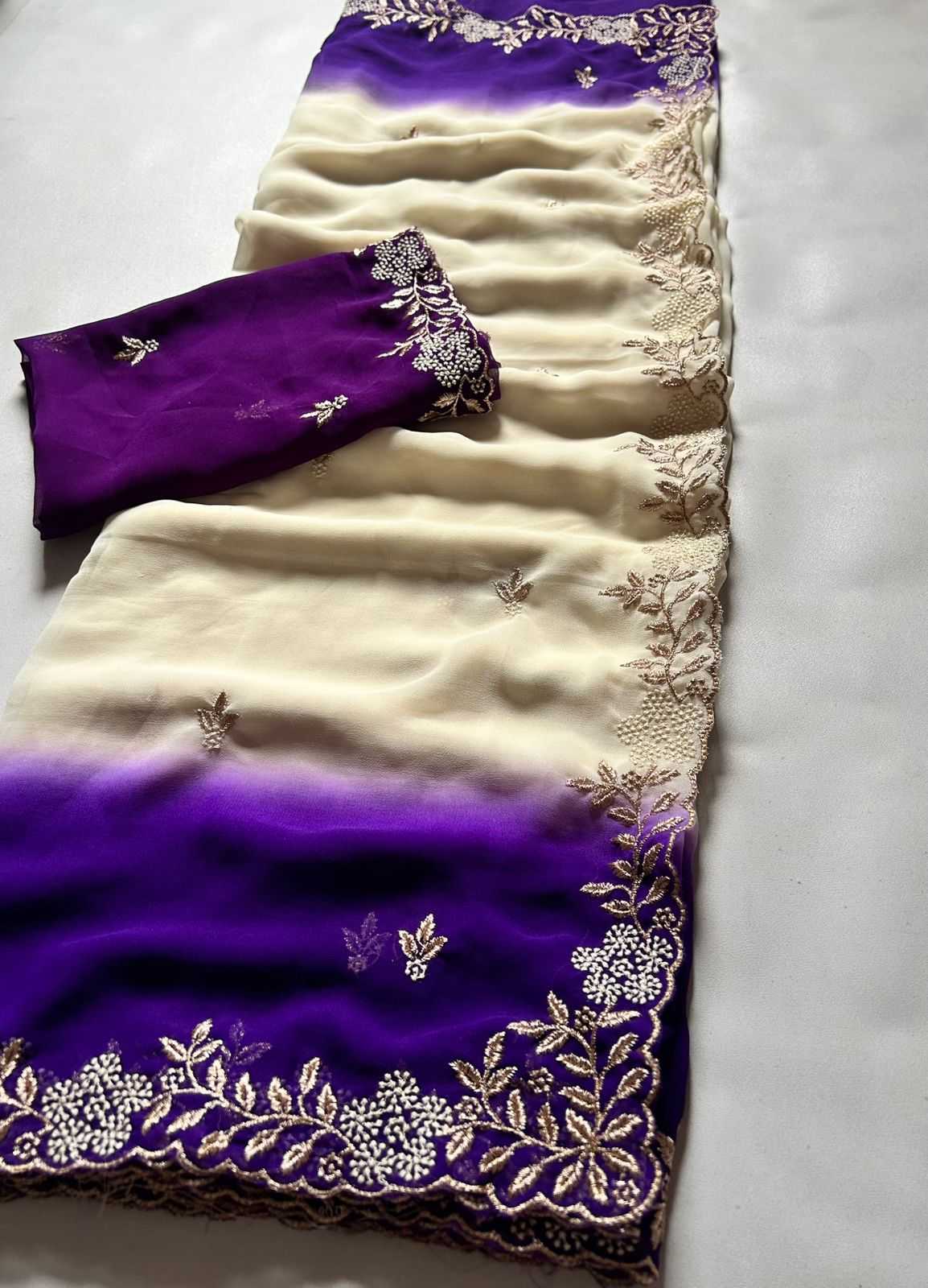 Ynf Georgette KESH622 Sequence Sarees Wholesale Fancy Sarees Georgette Sarees Embroidered Sarees Manufacturer