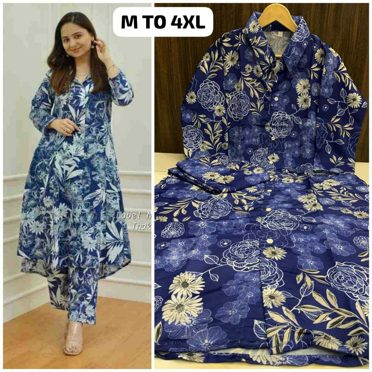 Ynf Linen KESH613 080 Suits & Dresses Festive Collections Plus Size Collections Wholesale Casual Dresses Printed Dresses Cotton Dresses Manufacturer