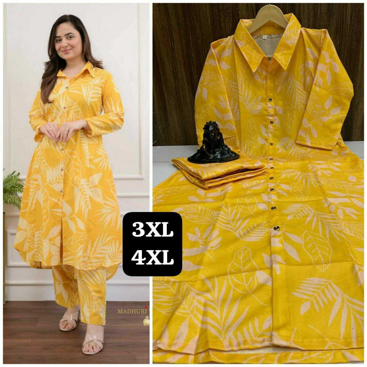 Ynf Linen KESH613 080 Suits & Dresses Festive Collections Plus Size Collections Wholesale Casual Dresses Printed Dresses Cotton Dresses Manufacturer