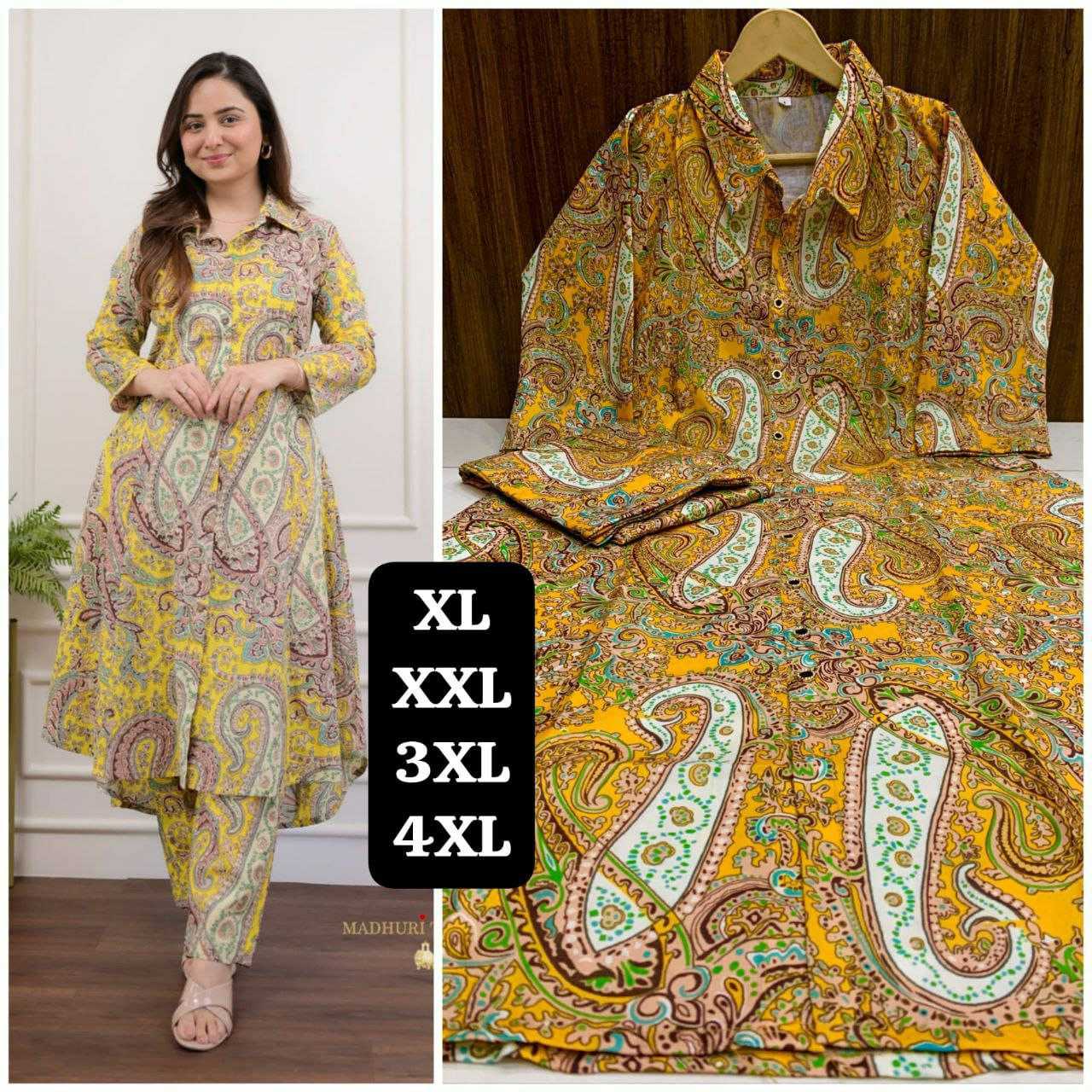 Ynf Linen KESH613 080 Suits & Dresses Festive Collections Plus Size Collections Wholesale Casual Dresses Printed Dresses Cotton Dresses Manufacturer