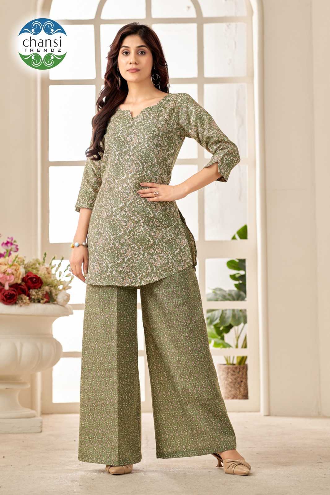 Ynf Poly Cotton KESH530 Chansi LAKSMITVA Suits & Dresses Wholesale Palazzo Suit Party wear suits Designer Suits Manufacturer