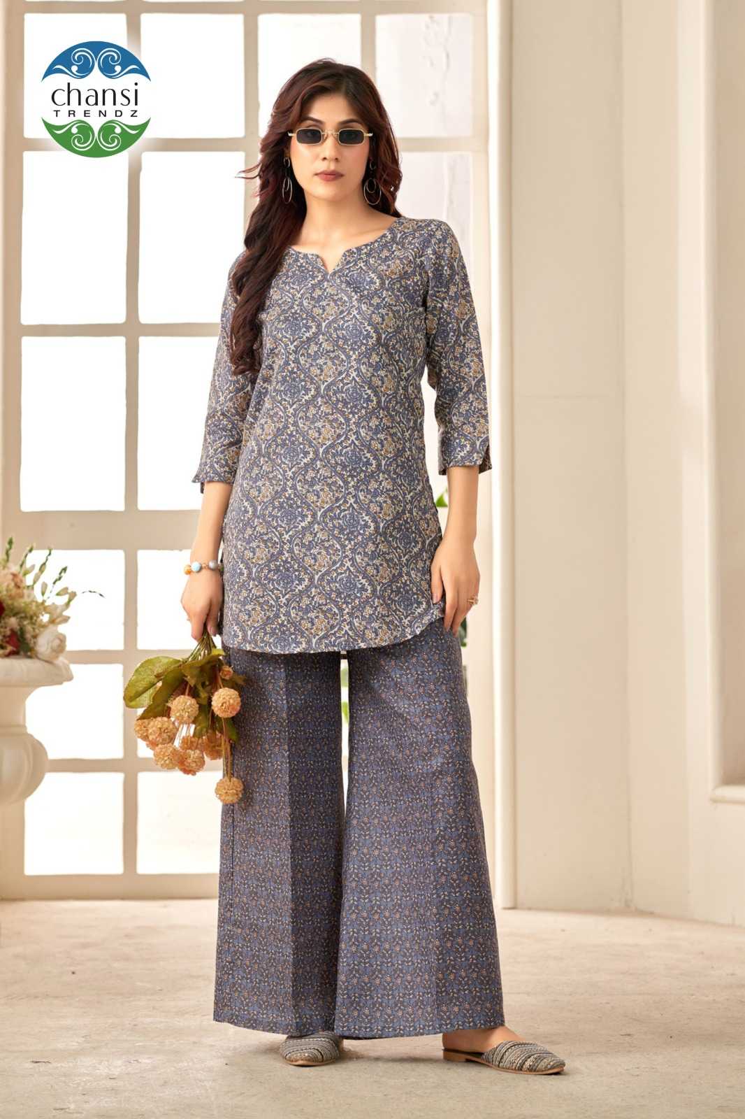 Ynf Poly Cotton KESH530 Chansi LAKSMITVA Suits & Dresses Wholesale Palazzo Suit Party wear suits Designer Suits Manufacturer