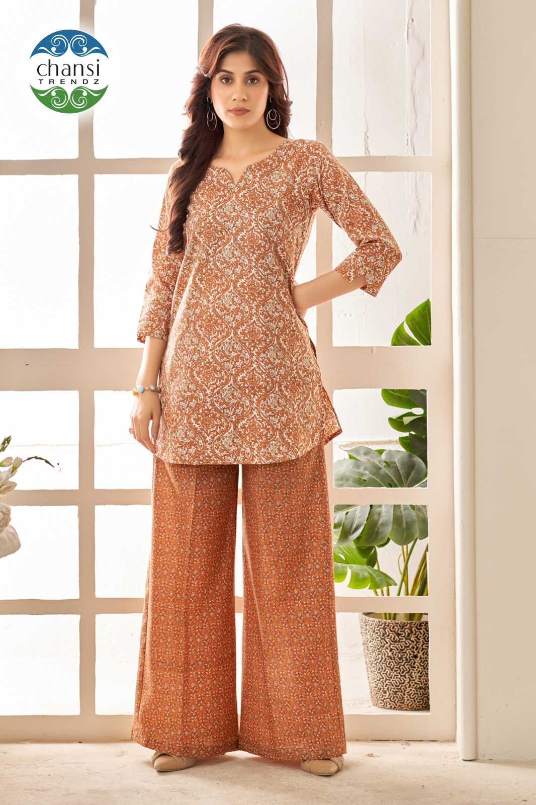 Ynf Poly Cotton KESH530 Chansi LAKSMITVA Suits & Dresses Wholesale Palazzo Suit Party wear suits Designer Suits Manufacturer