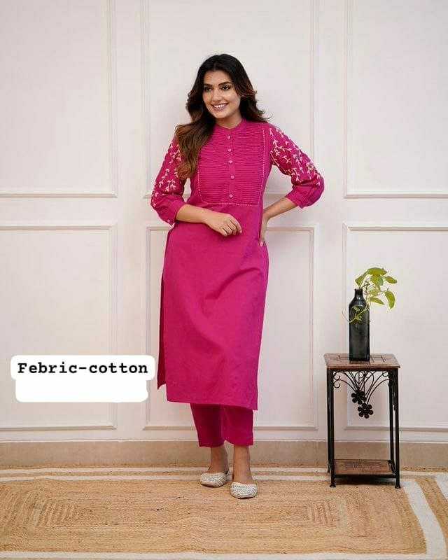 Ynf Pure Cotton KESH613 222 Kurti Festive Collections Wholesale Casual Kurtis Cotton Kurtis Kurtis With Bottom Manufacturer