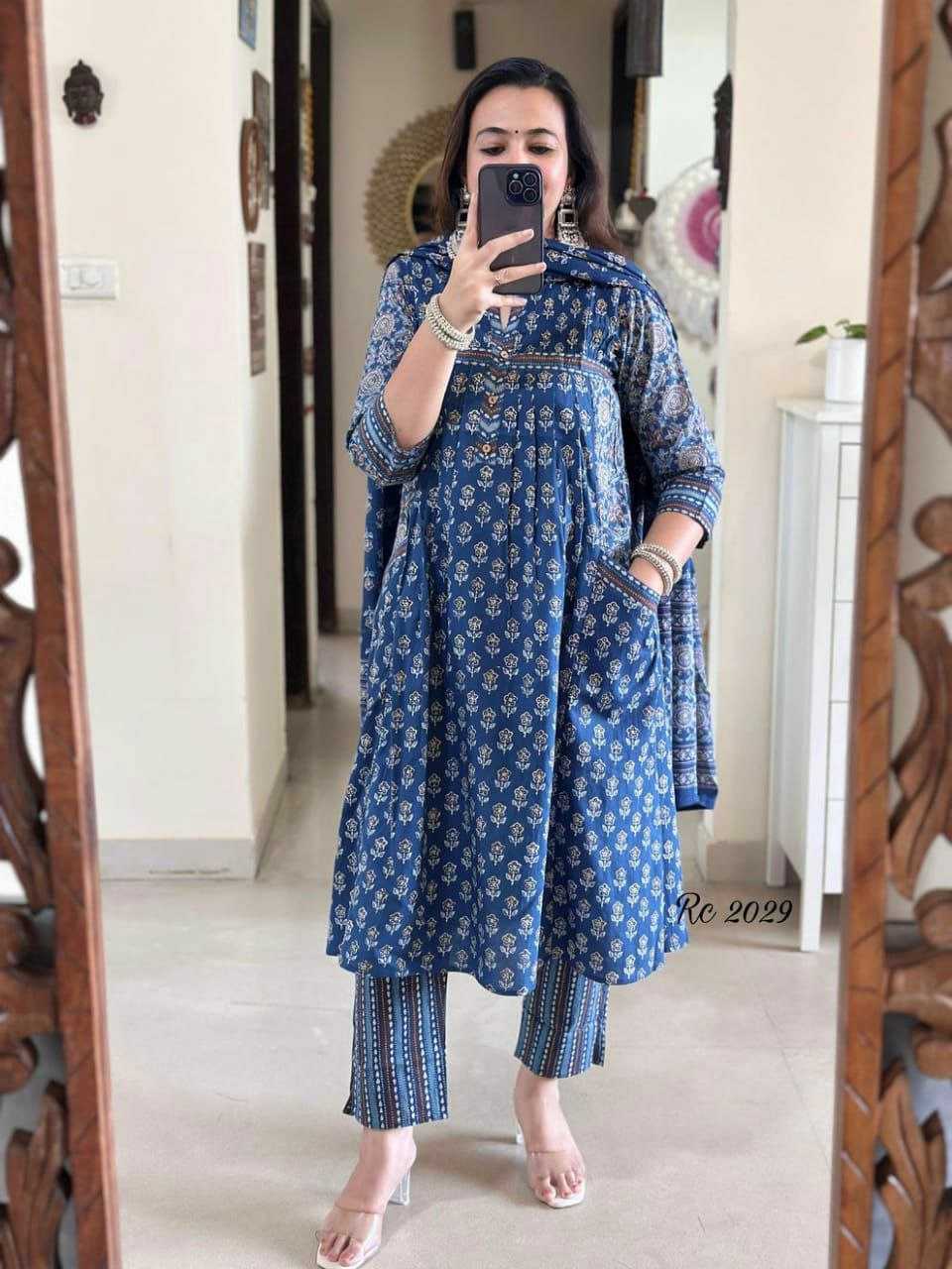 Ynf Pure Cotton KESH613 247 Suits & Dresses Festive Collections Wholesale Printed Suits Cotton Suits Ladies Salwar Suits Manufacturer