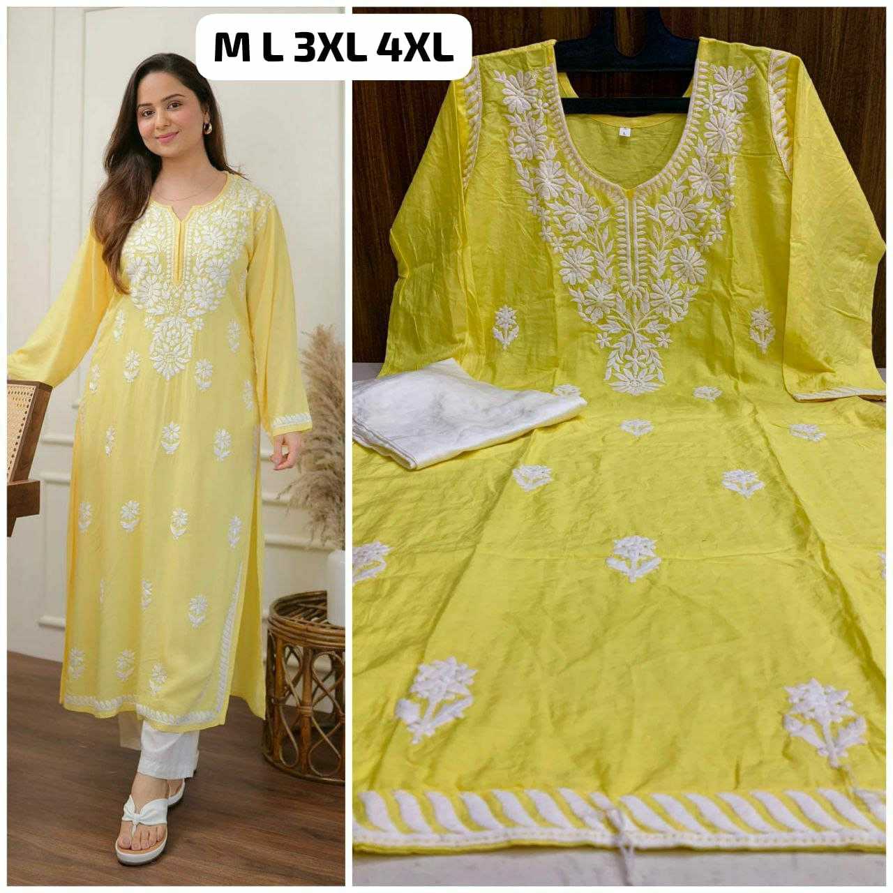 Ynf Rayon KESH613 103 Kurti Plus Size Collections Wholesale Festive Kurtis Designer Kurtis Chikankari Kurtis Manufacturer