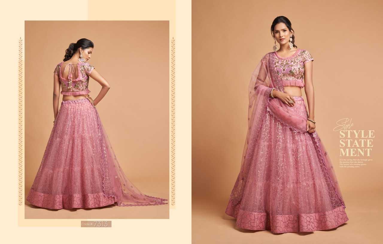 Ynf Silk KESH530 Neo Romantic Vol-2 7306 Lehengas Wholesale Designer Lehenga Fancy Lehenga Traditional Lehenga Manufacturer