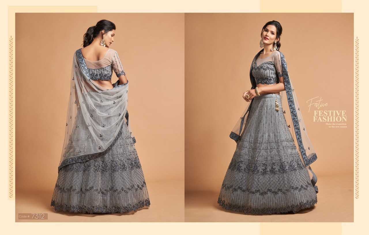 Ynf Silk KESH530 Neo Romantic Vol-2 7306 Lehengas Wholesale Designer Lehenga Fancy Lehenga Traditional Lehenga Manufacturer