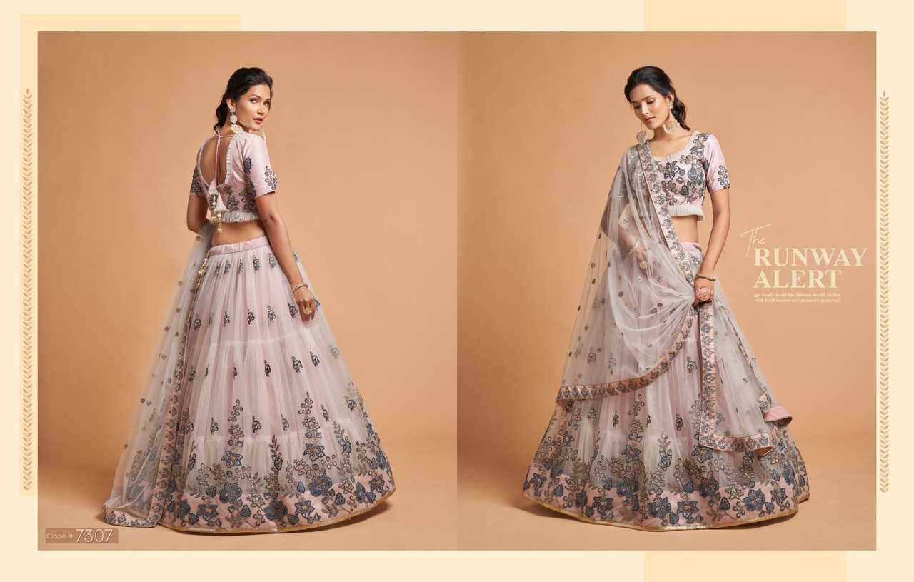 Ynf Silk KESH530 Neo Romantic Vol-2 7306 Lehengas Wholesale Designer Lehenga Fancy Lehenga Traditional Lehenga Manufacturer