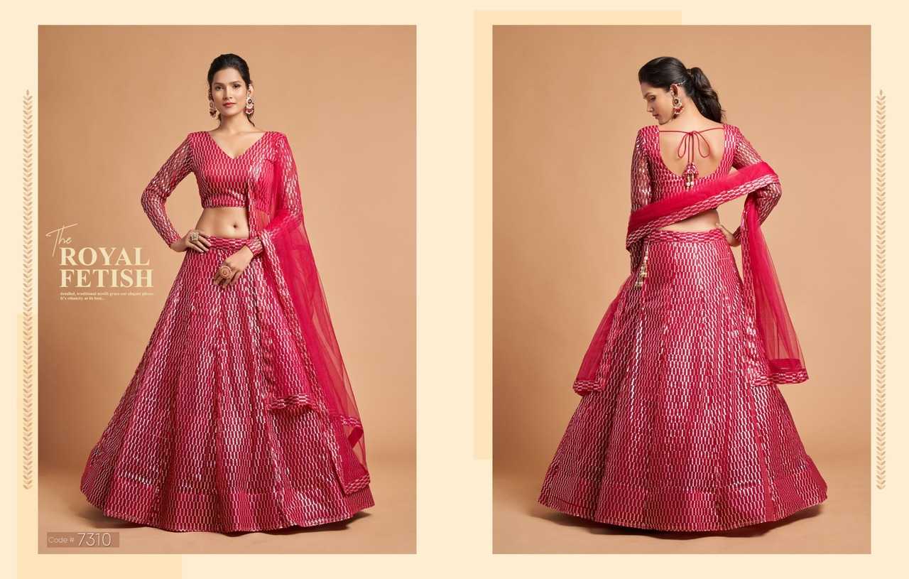 Ynf Silk KESH530 Neo Romantic Vol-2 7306 Lehengas Wholesale Designer Lehenga Fancy Lehenga Traditional Lehenga Manufacturer