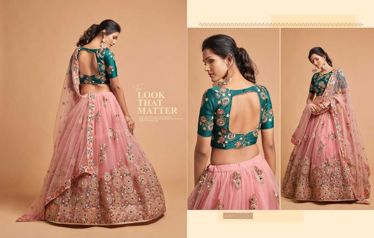 Ynf Silk KESH530 Neo Romantic Vol-2 7306 Lehengas Wholesale Designer Lehenga Fancy Lehenga Traditional Lehenga Manufacturer