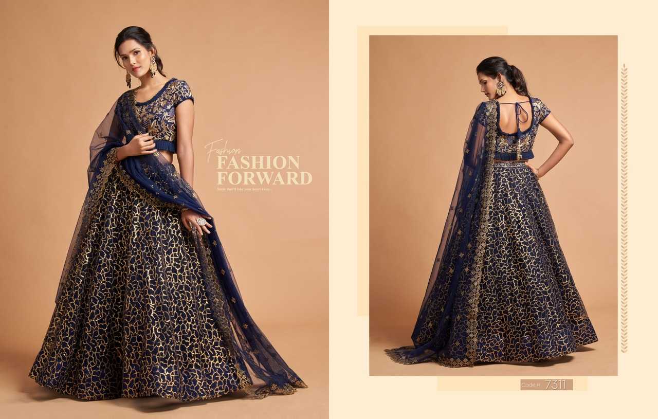 Ynf Silk KESH530 Neo Romantic Vol-2 7306 Lehengas Wholesale Designer Lehenga Fancy Lehenga Traditional Lehenga Manufacturer