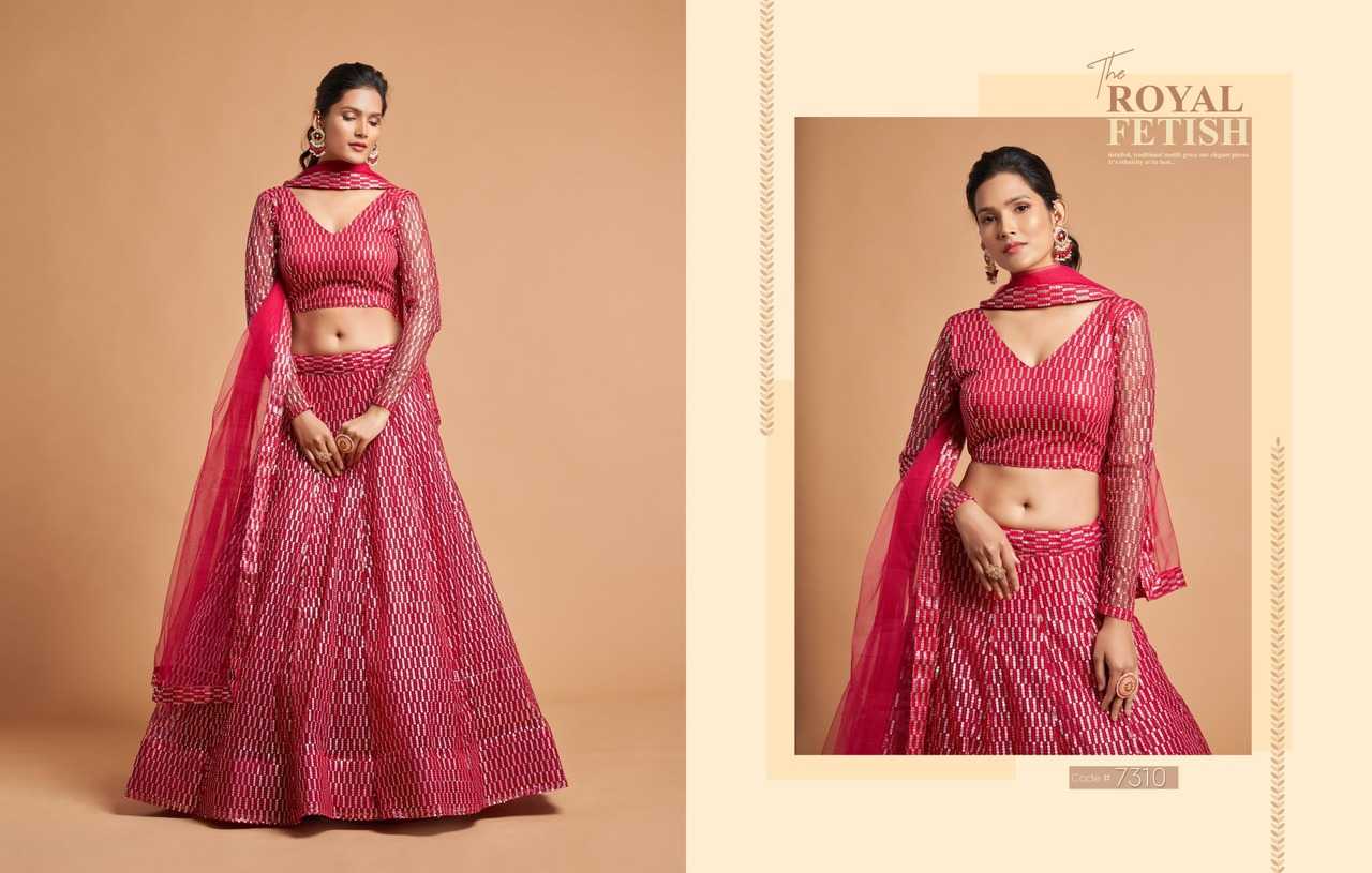 Ynf Silk KESH530 Neo Romantic Vol-2 7306 Lehengas Wholesale Designer Lehenga Fancy Lehenga Traditional Lehenga Manufacturer