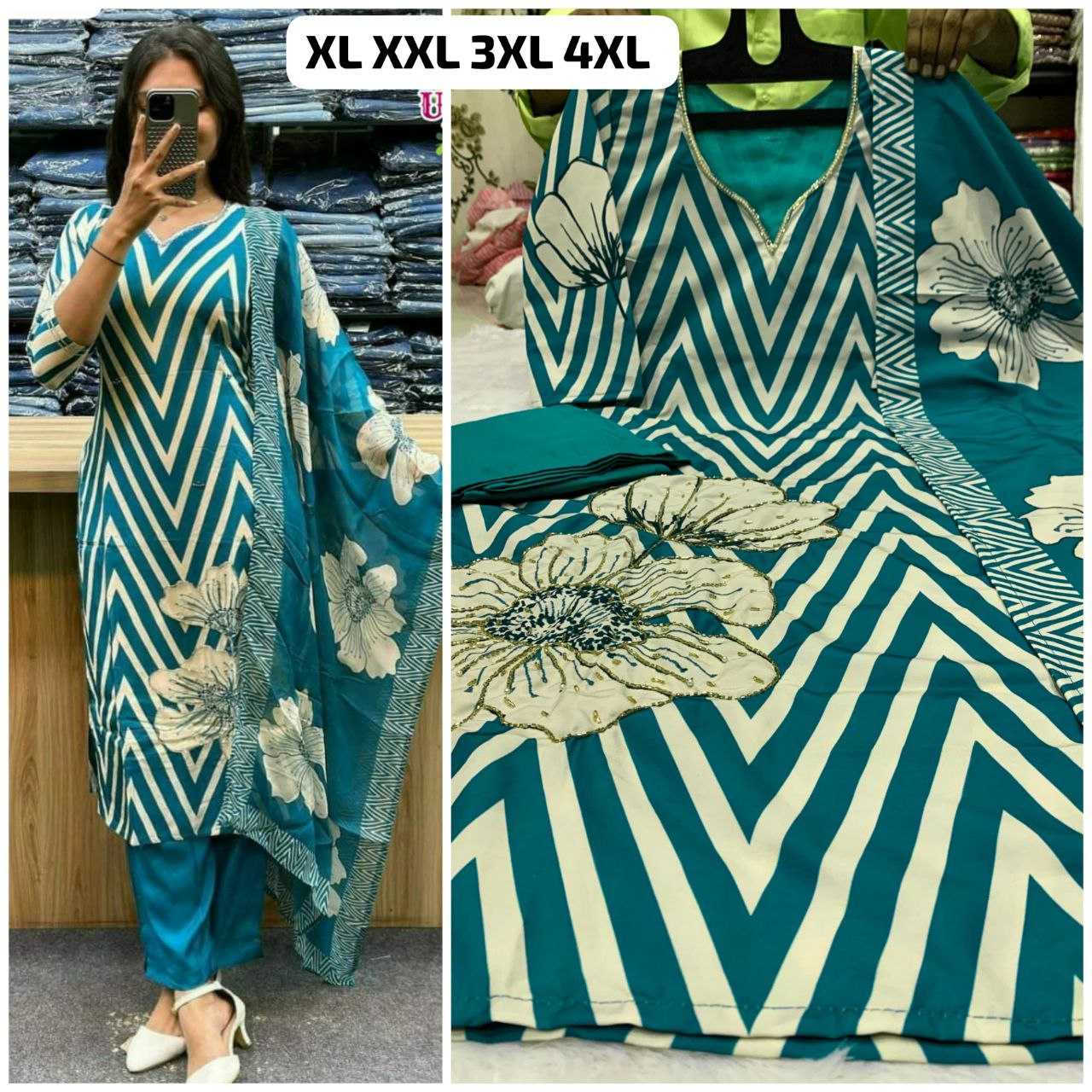 Ynf Silk KESH613 195 Suits & Dresses Festive Collections Plus Size Collections Wholesale Embroidery Suits Ladies Salwar Suits Ladies Silk Suit Manufacturer