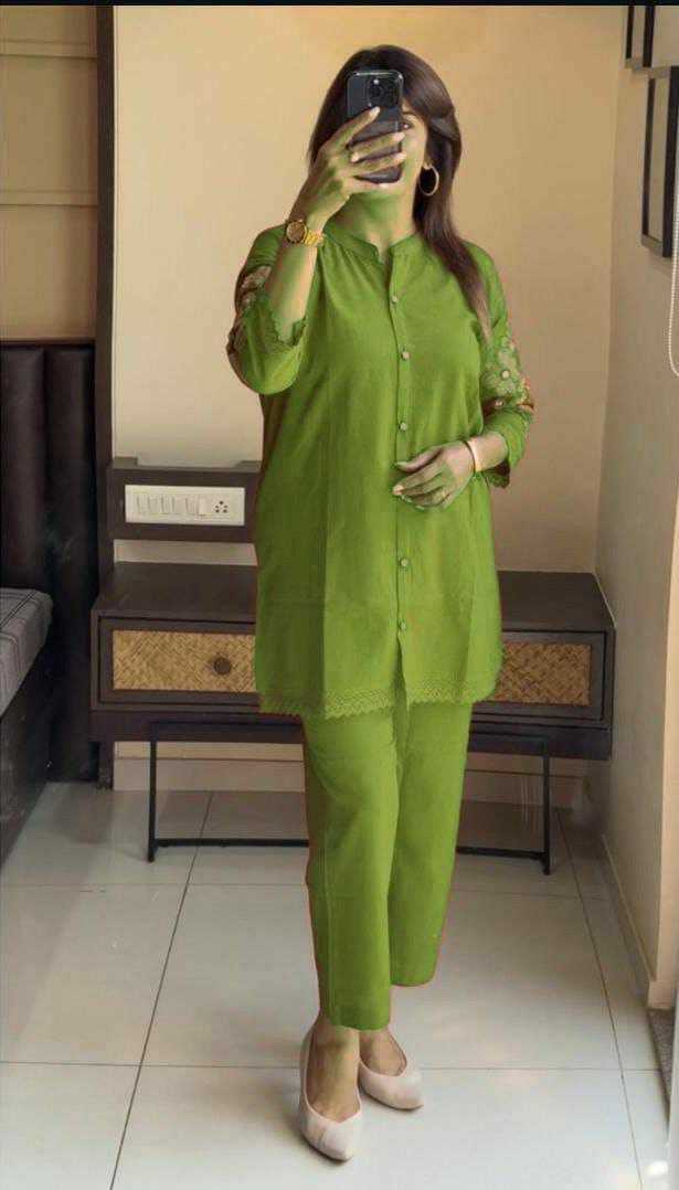 Ynf Soft Cotton KESH613 205 Suits & Dresses Western Wears Festive Collections Wholesale Co-ord Set Embroidered Dresses Cotton Dresses Manufacturer