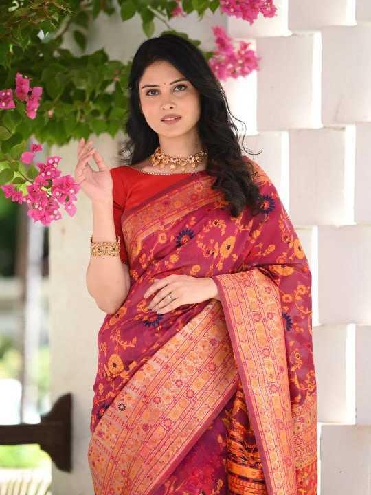 YNF BANARASI SOFT SILK RAS 1203 WHOLESALE SAREES MANUFACTURER  