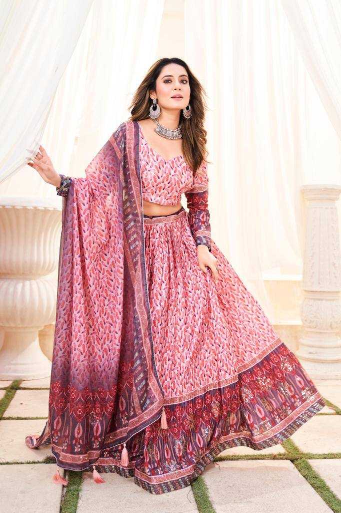 YNF CHINON GRO 7093 WHOLESALE LEHENGAS MANUFACTURER   