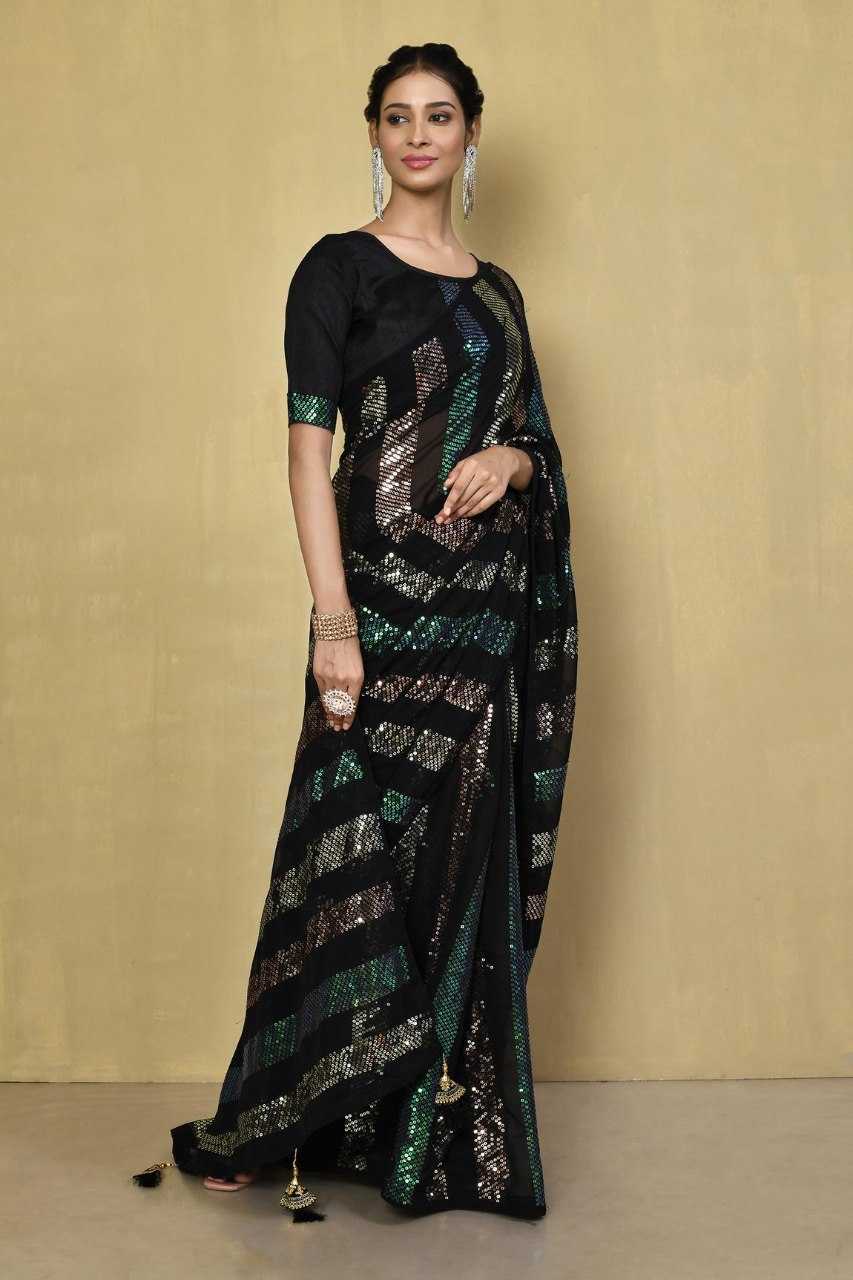 YNF GEORGETTE RVT 413 WHOLESALE SAREE MANUFACTURER