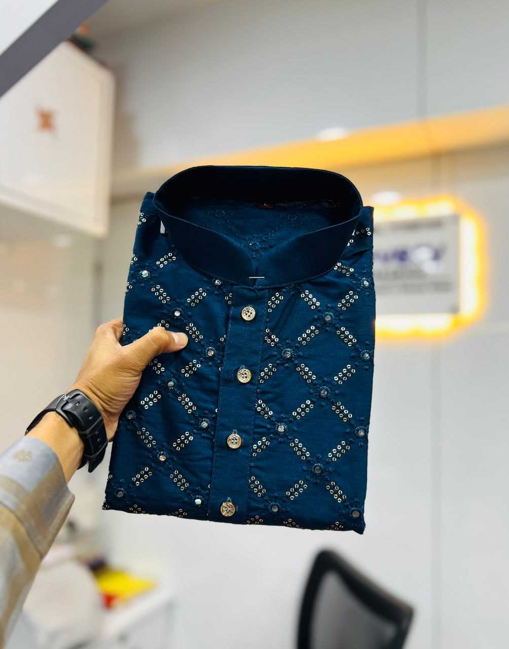 YNF SOFT SILK RBV  GOLDEN MIRROR WHOLESALE MENS WEAR MANUFACTURER