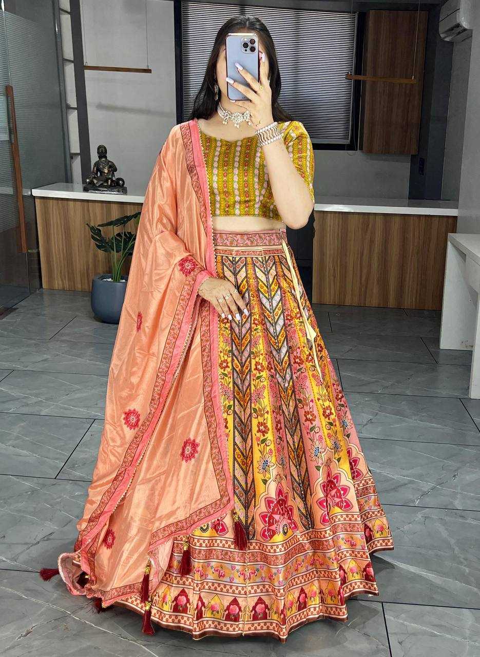 YNF ART SILK GRO 7128 WHOLESALE LEHENGAS MANUFACTURER