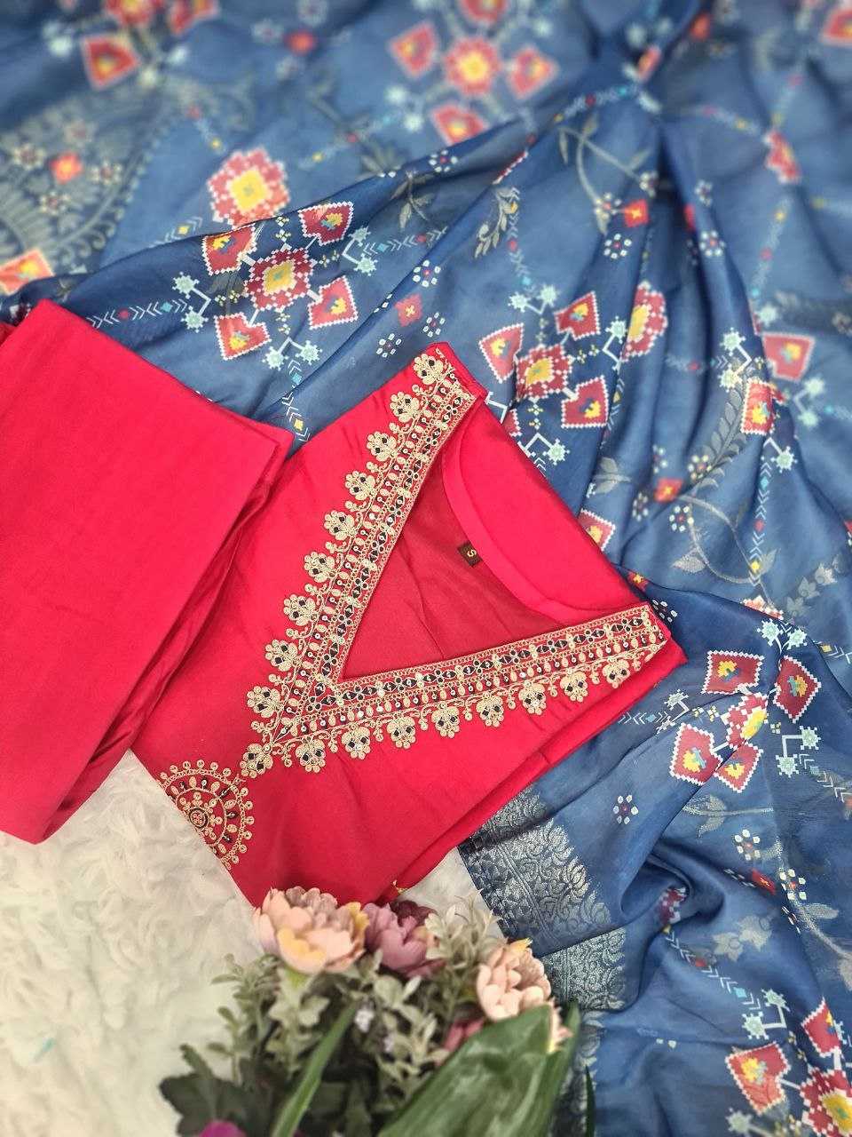 YNF CHANDERI SOFT SMC KALKI WHOLESALE SUITS MANUFACTURER