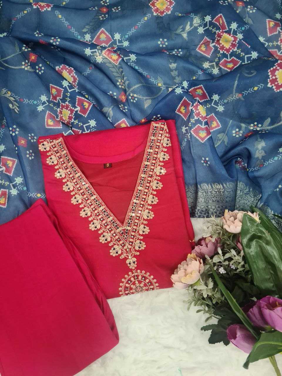 YNF CHANDERI SOFT SMC KALKI WHOLESALE SUITS MANUFACTURER