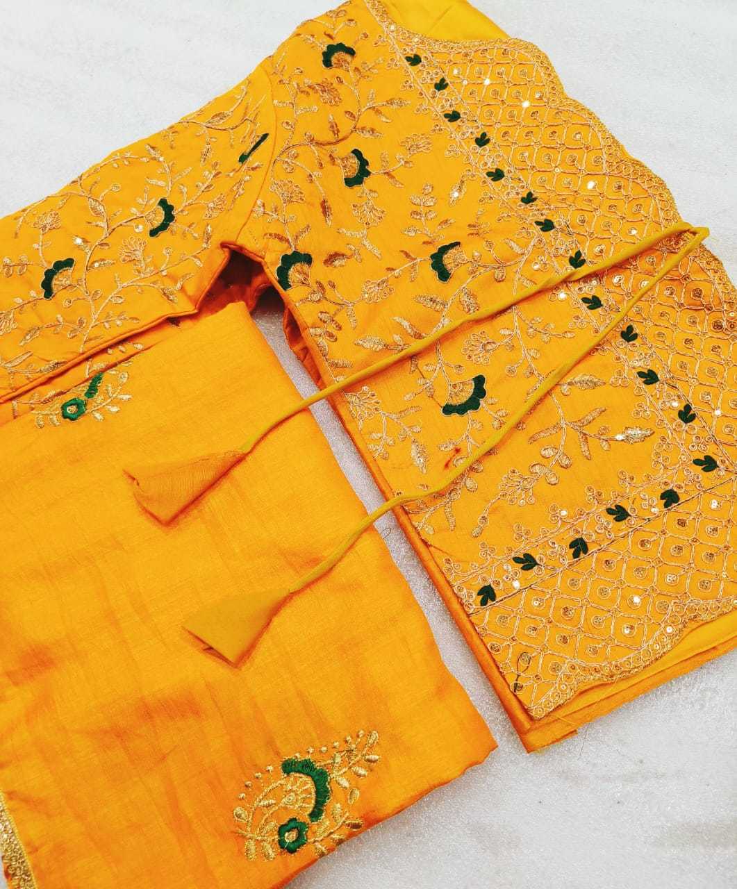 YNF DOLA SILK RJK EMBROIDERY WHOLESALE SAREES MANUFACTURER