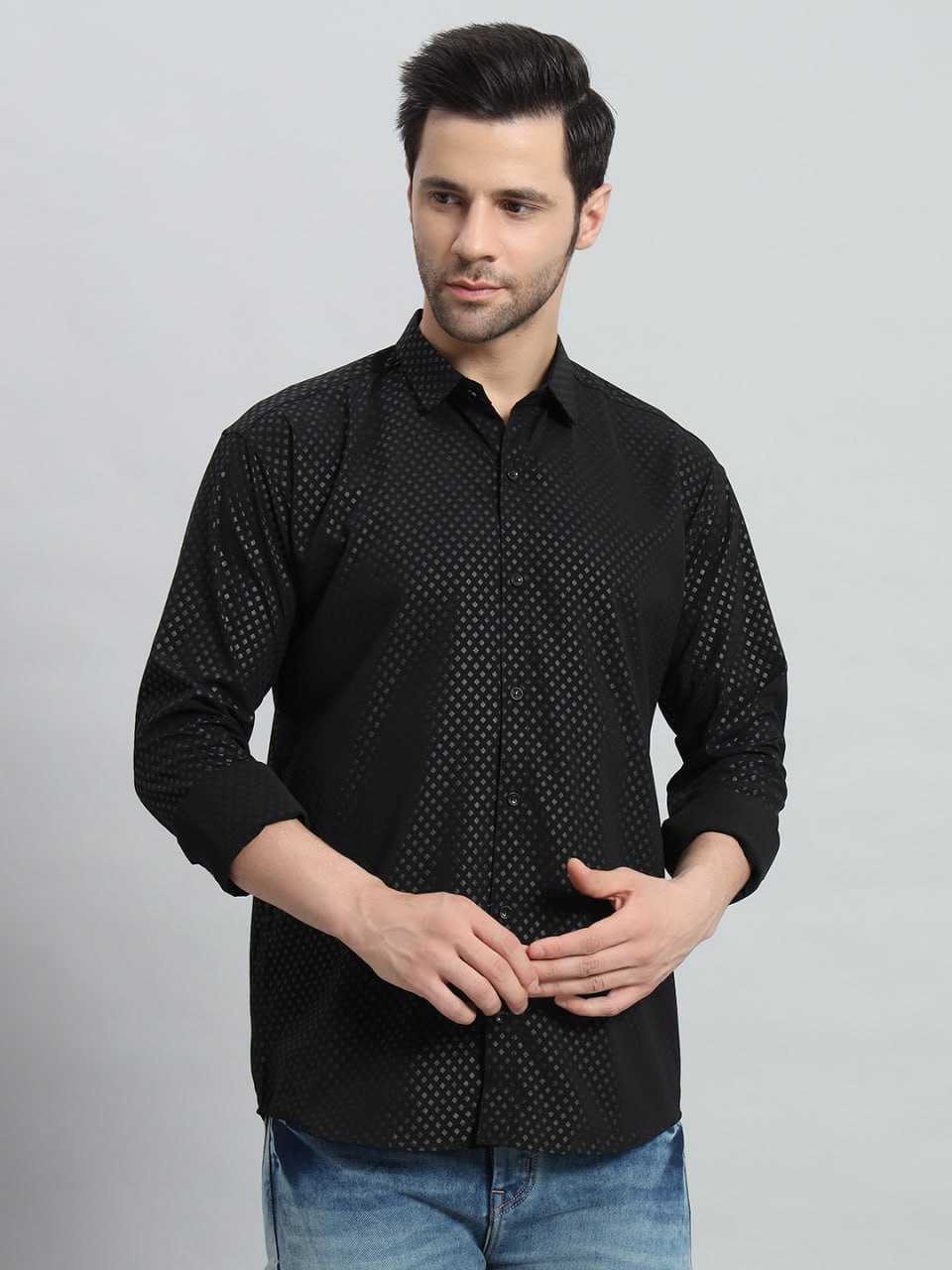 YNF POLYCOTTON AAI 602 WHOLESALE MENS SHIRTS MANUFACTURER