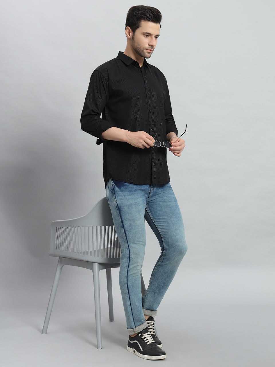 YNF POLYCOTTON AAI 606 WHOLESALE MENS SHIRTS MANUFACTURER