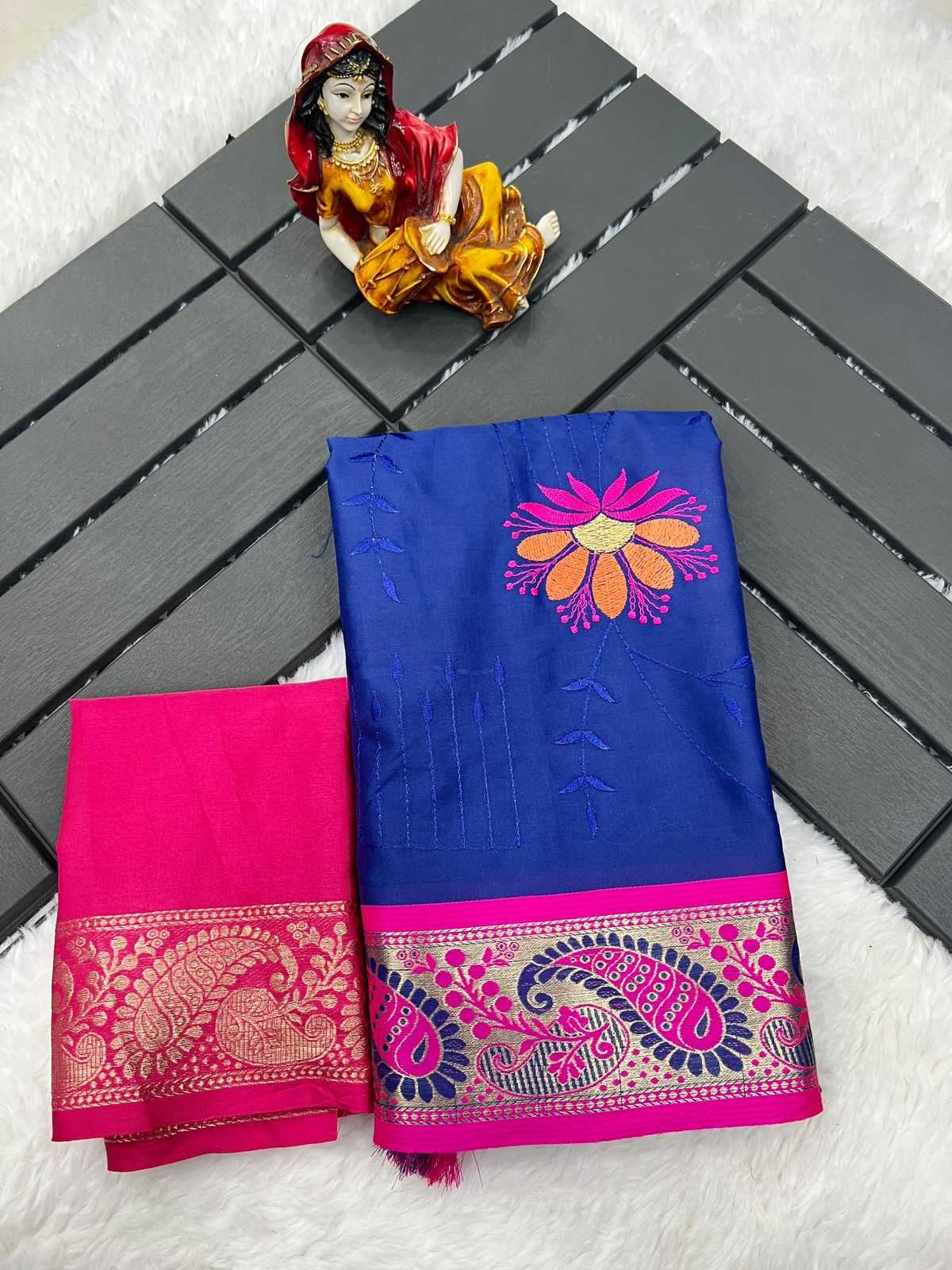 YNF SILK COTTON RUD MANGO WORK WHOLESALE SAREES MANUFACTURER         