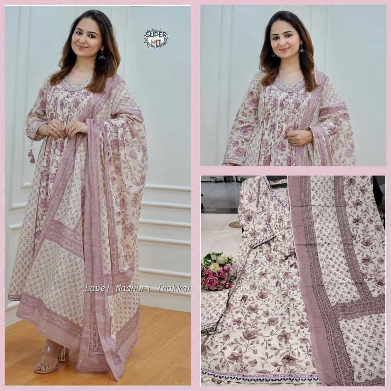 YNF SOFT COTTON RGR MOTIFS WHOLESALE SUITS MANUFACTURER