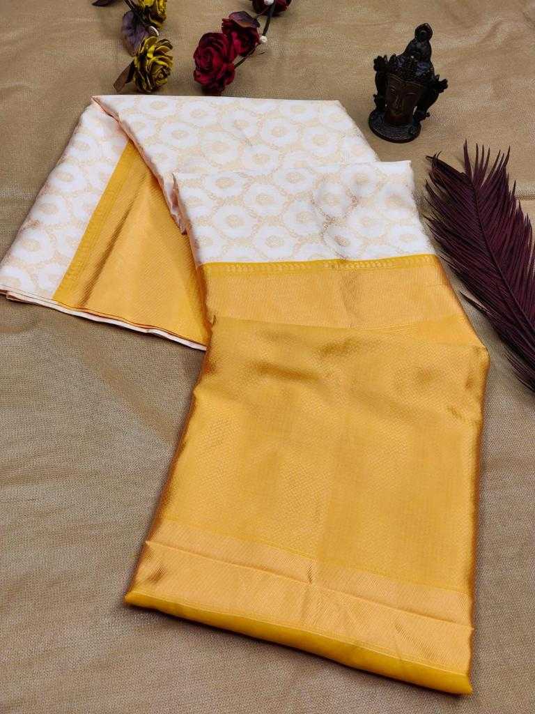 YNF BANARASI SOFT SILK RAS YELLOW GOLD SILK SAREES WHOLESALE BANARASI SILK SOFT SILK ART SILK SAREES MANUFACTURER   