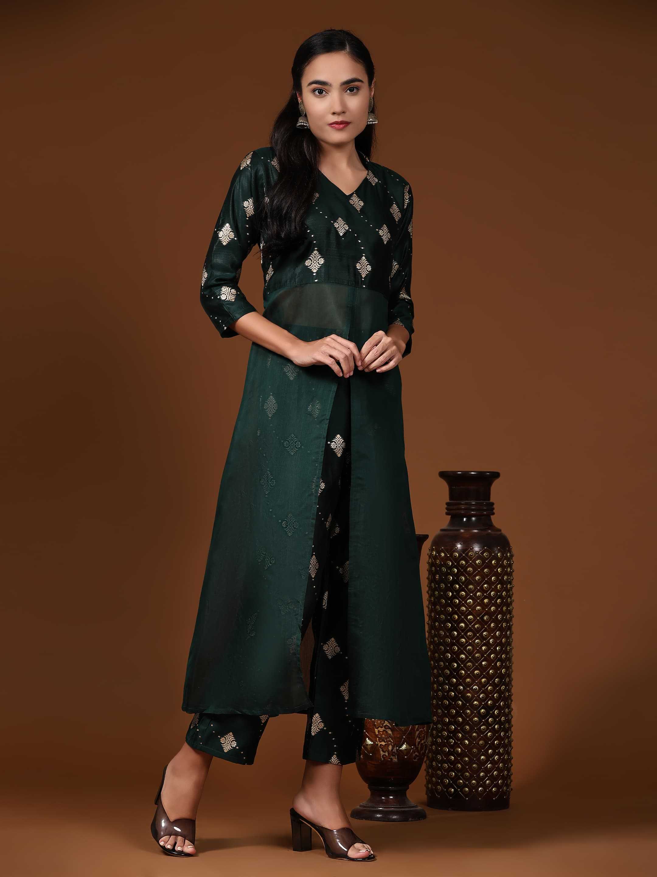 YNF CHANDERI SOFT AYC SPECIALLY KURTIS WHOLESALE LONG PARTY WEAR KURTIS WITH BOTTOM KURTIS MANUFACTURER