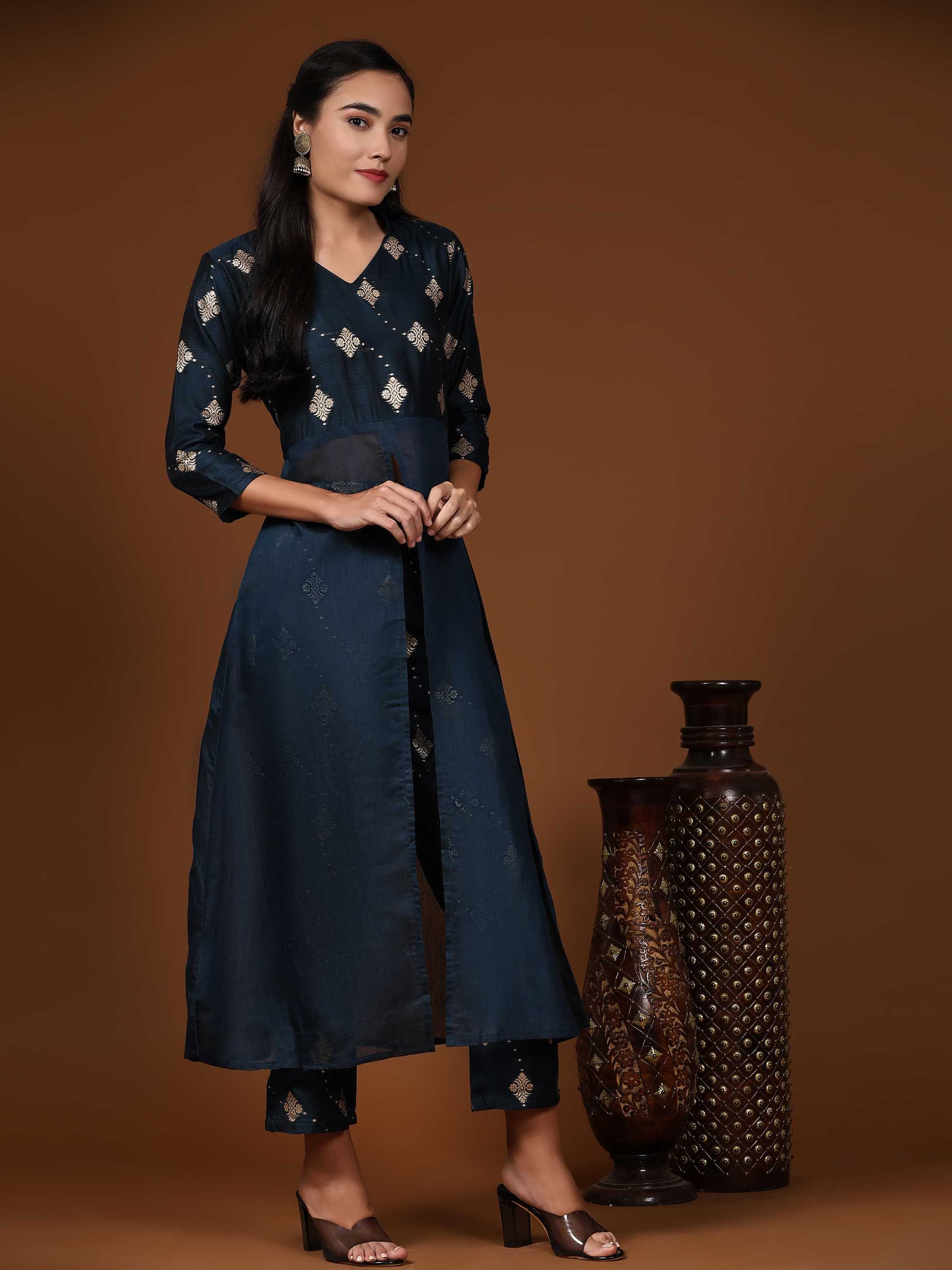 YNF CHANDERI SOFT AYC SPECIALLY KURTIS WHOLESALE LONG PARTY WEAR KURTIS WITH BOTTOM KURTIS MANUFACTURER