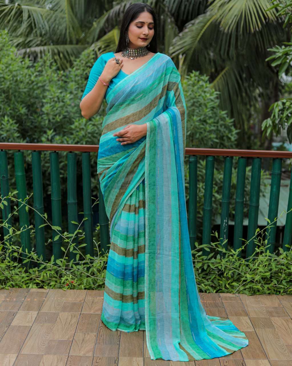 YNF CHIFFON MTC KAMLI SAREES WHOLESALE FANCY LADIES CHIFFON SAREES MANUFACTURER