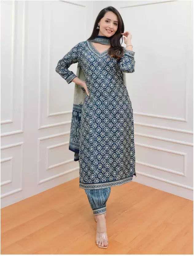 YNF COTTON BUC 27 SUIT WHOLESALE LADIES,COTTON SUIT MANUFACTURER