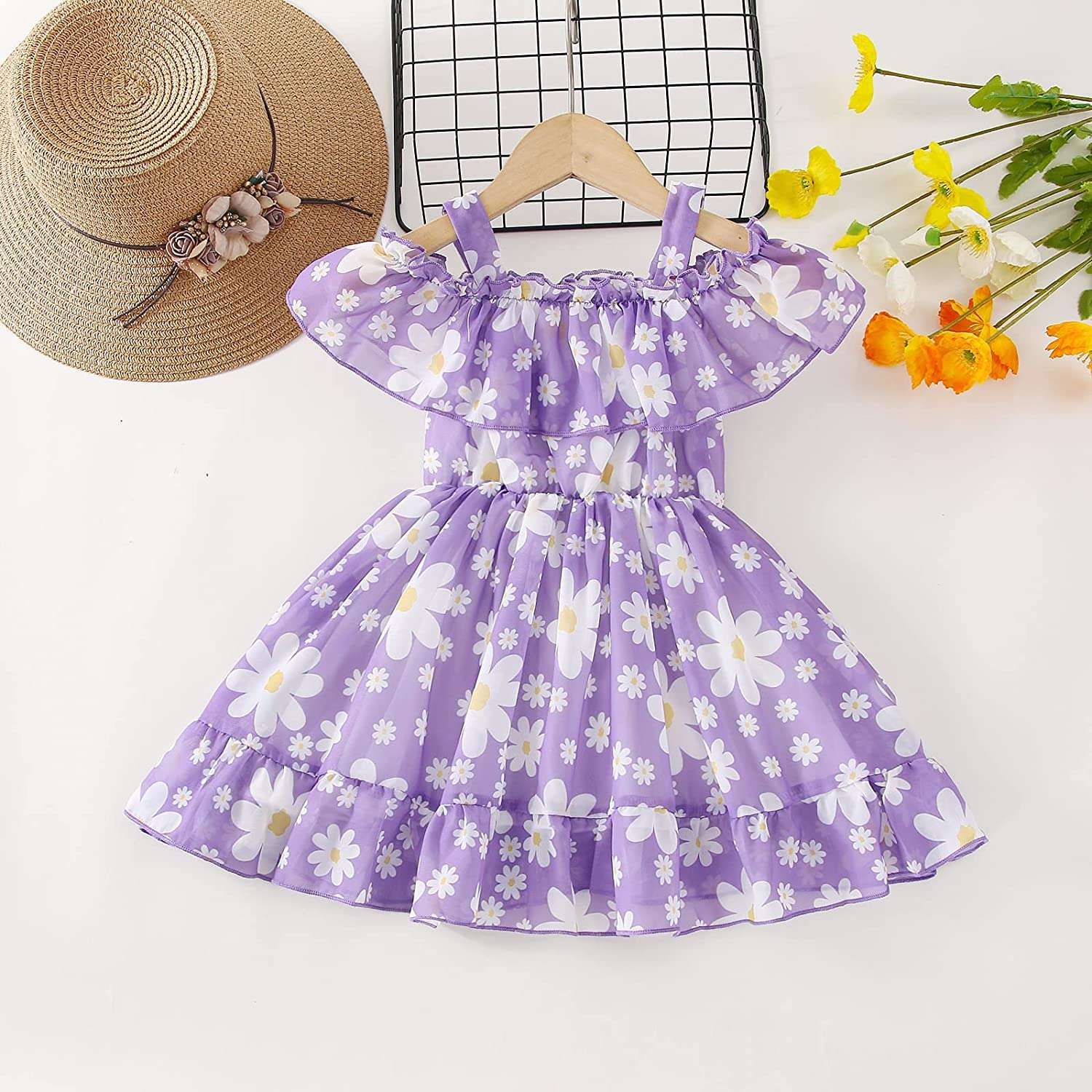 YNF CREPE RPVR FROCK KIDS WEAR WHOLESALE KIDS FROCKS EMANUFACTURER