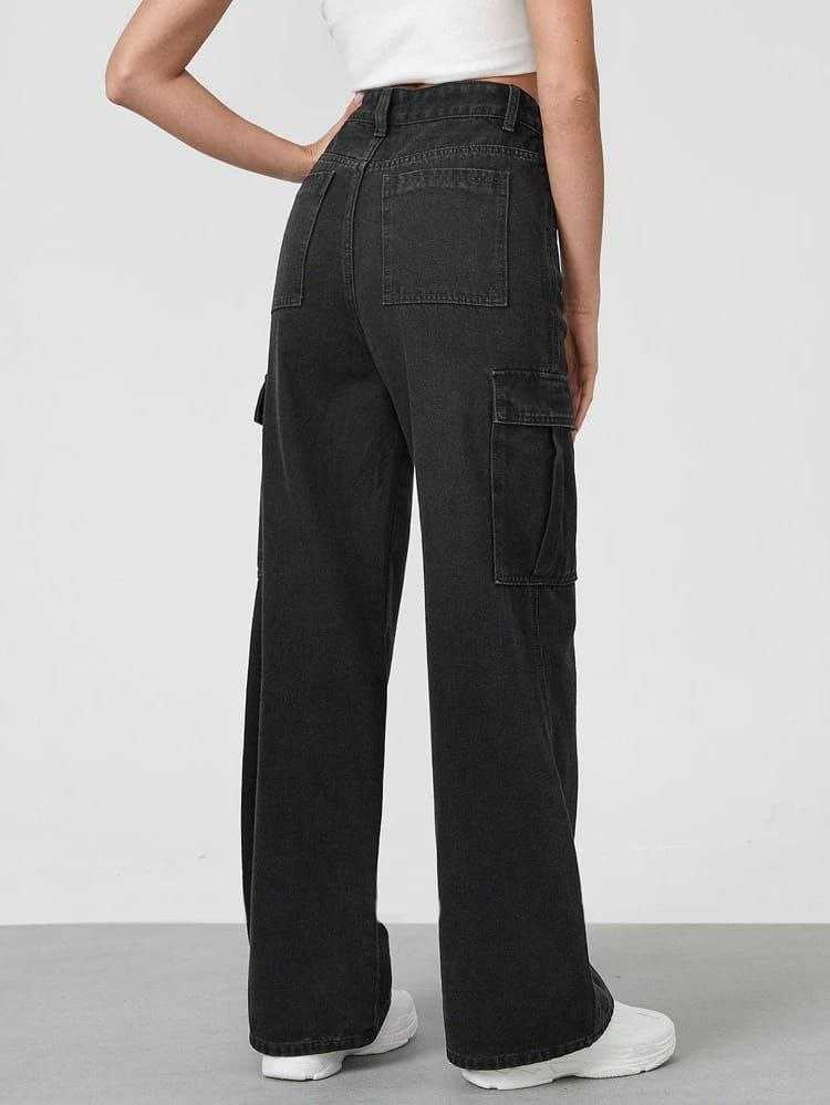 YNF DENIM VAC WIDE JEANS WHOLESALE WOMEN JEANS MANUFACTURER